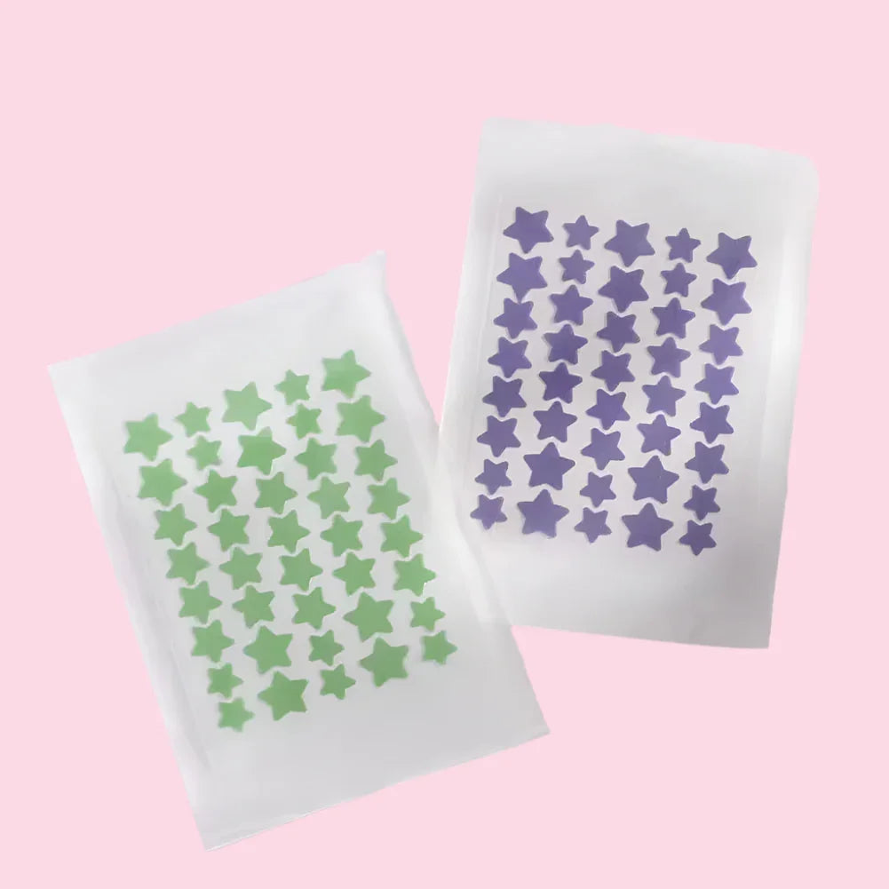 Parches para acné de estrellas de colores UNISEX