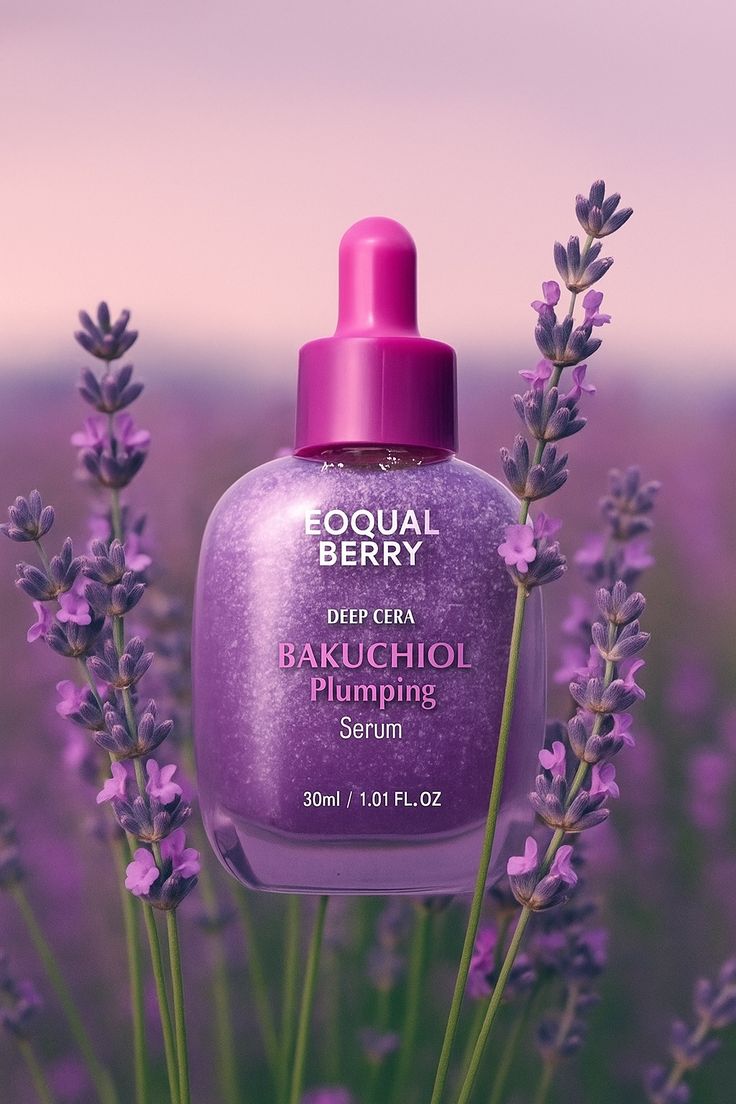 Serum Bakuchiol Plumping Glow EQQUAL BERRY