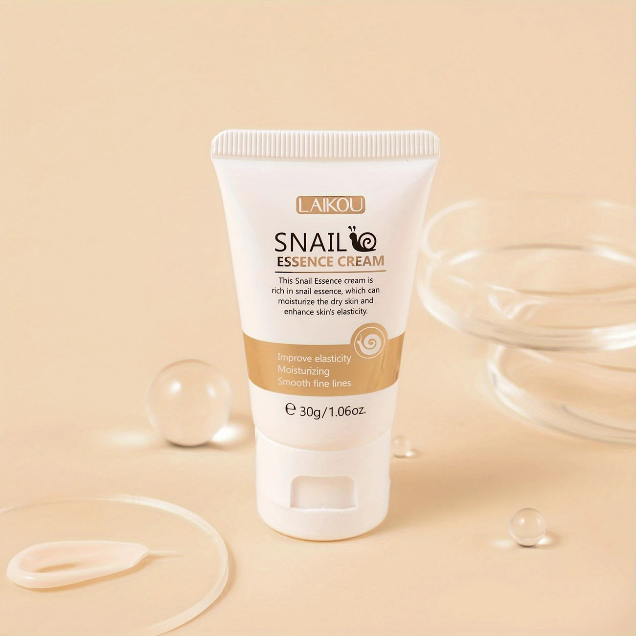 Crema Antiarrugas Baba de Caracol y Oro 24K Laikou