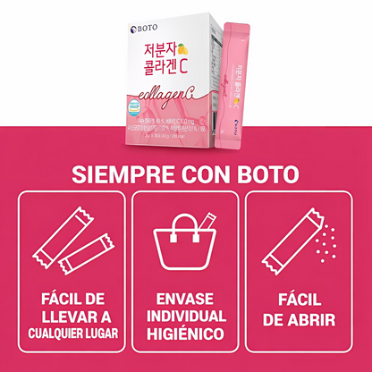 BOTO Collagen C Slow Molecular – Colágeno en Sobres
