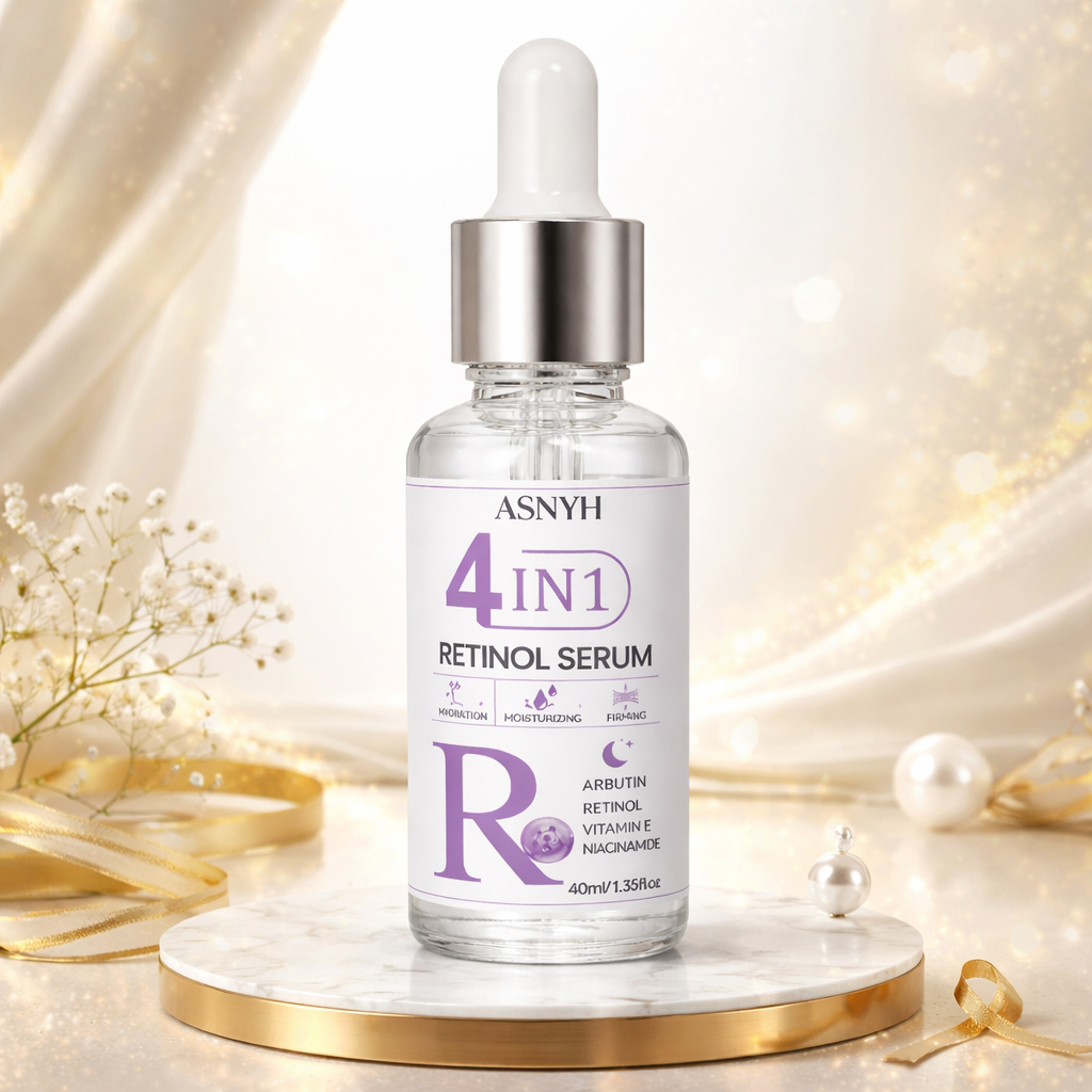 ASNYH Sérum Retinol 4 en 1 – Antiedad, Firmeza e Iluminador