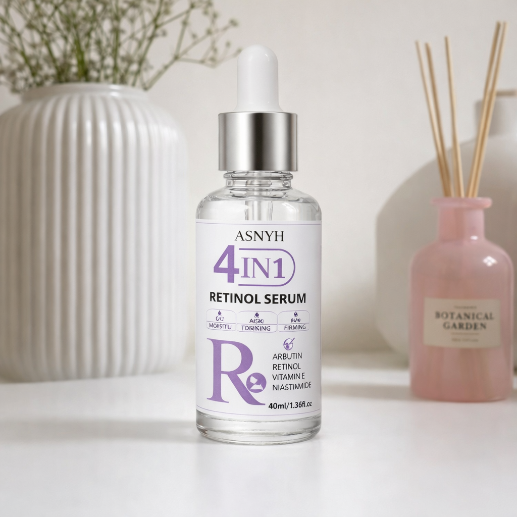 ASNYH Sérum Retinol 4 en 1 – Antiedad, Firmeza e Iluminador