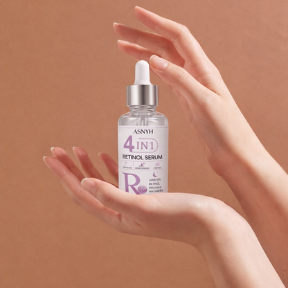 ASNYH Sérum Retinol 4 en 1 – Antiedad, Firmeza e Iluminador