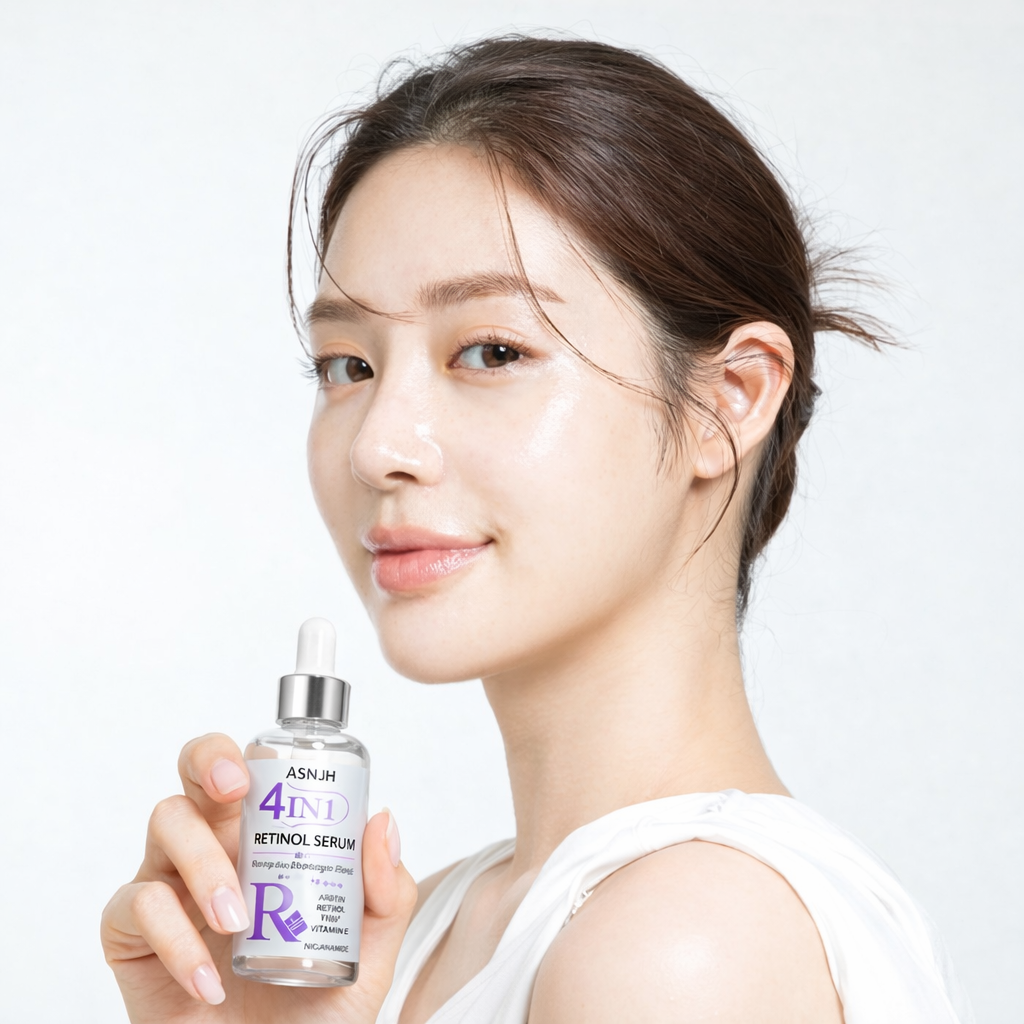ASNYH Sérum Retinol 4 en 1 – Antiedad, Firmeza e Iluminador