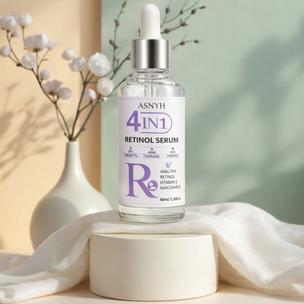 ASNYH Sérum Retinol 4 en 1 – Antiedad, Firmeza e Iluminador
