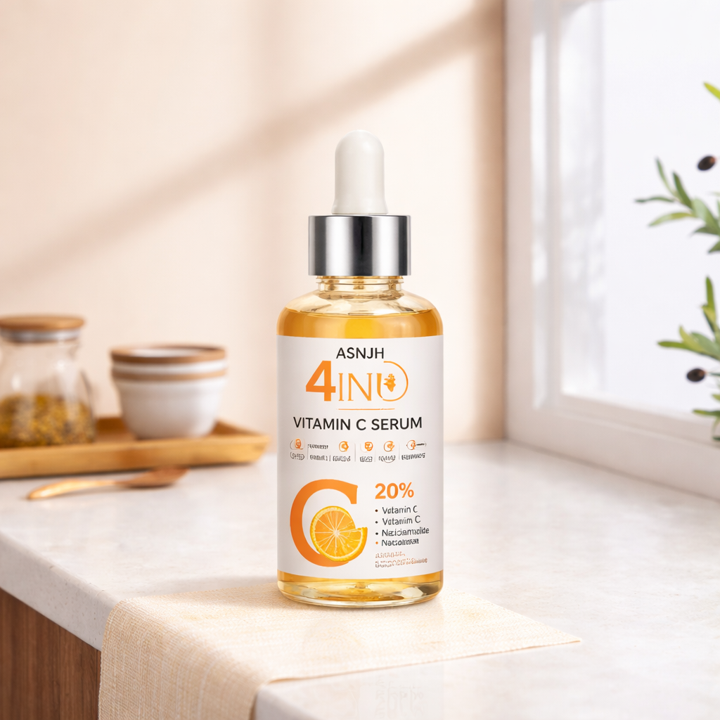 ASNYH Sérum Vitamina C 4 en 1 – Iluminador y Antimanchas