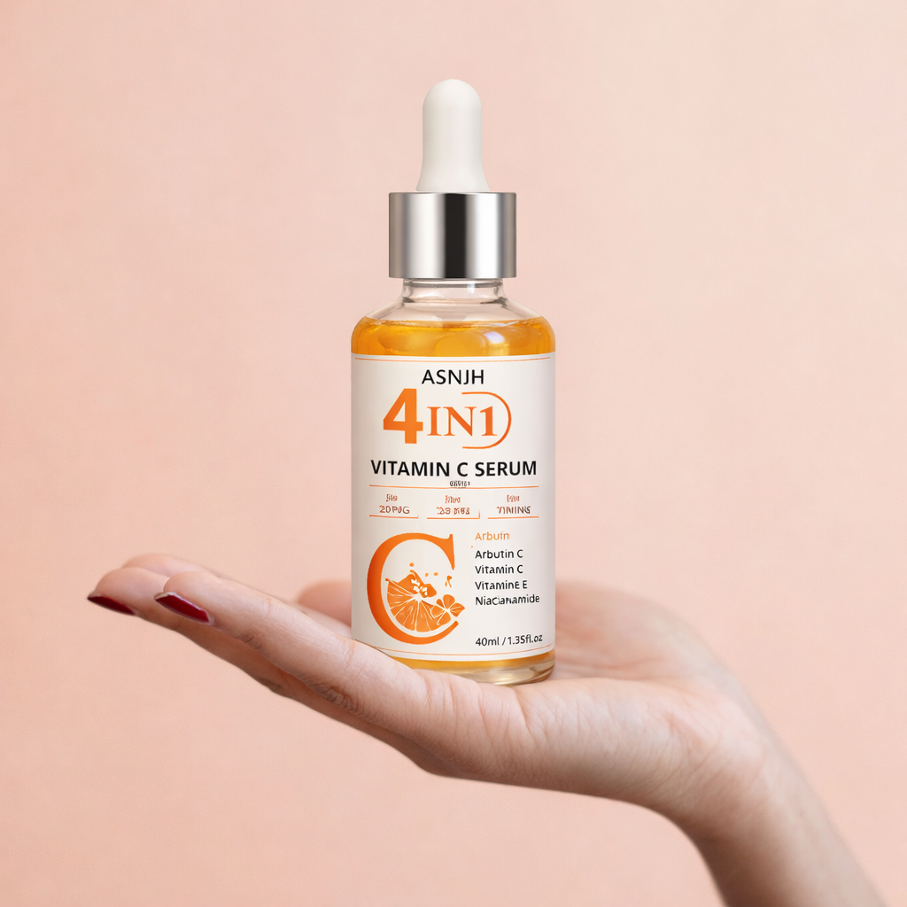 ASNYH Sérum Vitamina C 4 en 1 – Iluminador y Antimanchas