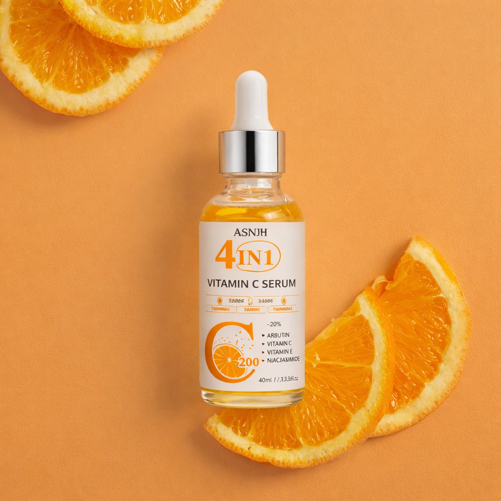 ASNYH Sérum Vitamina C 4 en 1 – Iluminador y Antimanchas