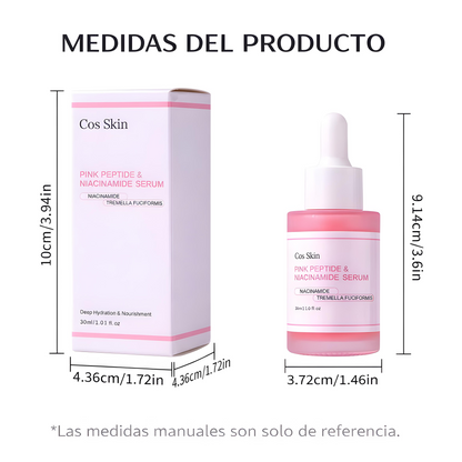 Cos Skin Serum Pink Peptide y Niacinamida