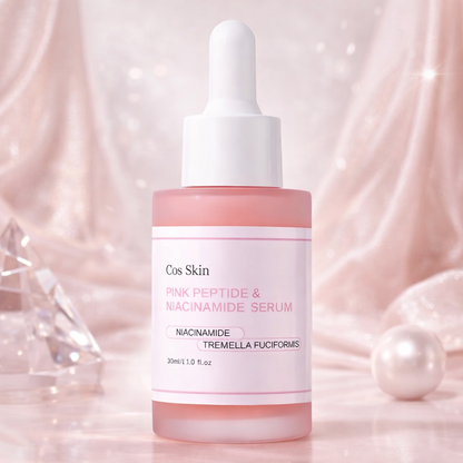 Cos Skin Serum Pink Peptide y Niacinamida