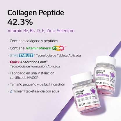 Tabletas de Belleza Colágeno Péptido APLB