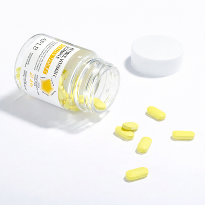 Tabletas de Belleza Retinol Vitamina C y E APLB