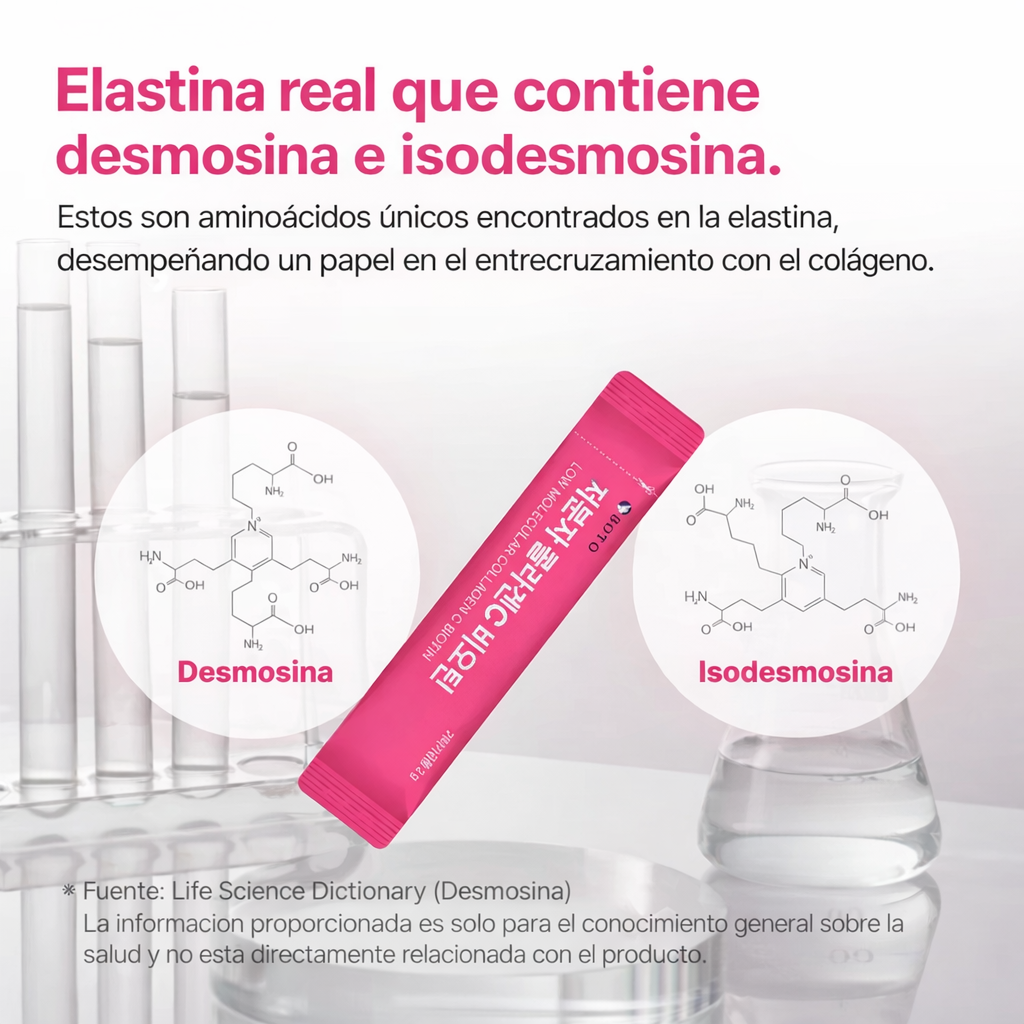 Colágeno Molecular Bajo con Vitamina C y Biotina BOTO