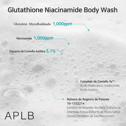 Jabón Corporal Glutatión y Niacinamida APLB
