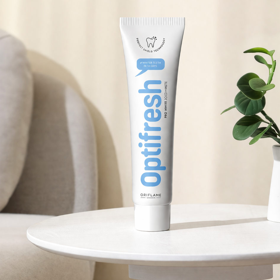 Pasta Dental Blanqueadora Optifresh Pro White Oriflame