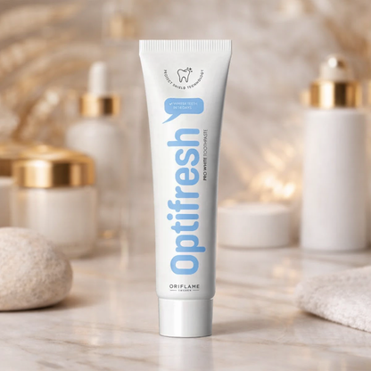 Pasta Dental Blanqueadora Optifresh Pro White Oriflame