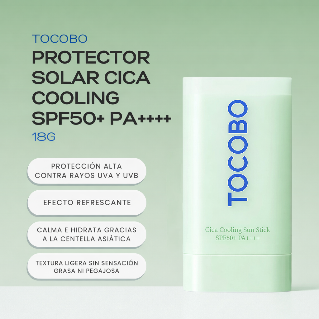 Protector Solar en Barra Cica Cooling Sun Stick SPF50+ Tocobo