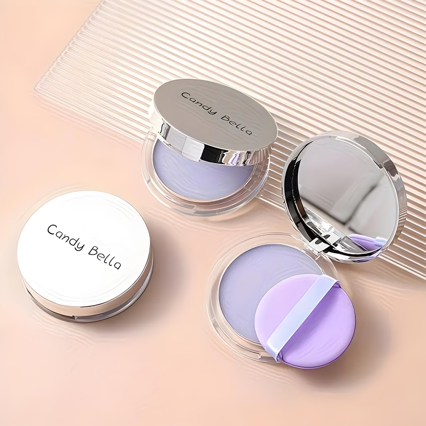 Polvo Compacto Matificante Control de Brillo Candy Bella