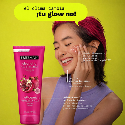 Máscara Facial Peel-Off de Granada Freeman Cleansing Gel Mask