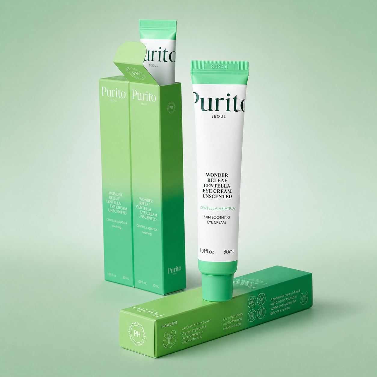 Contorno de Ojos Calmante Wonder Releaf Centella Purito Seoul