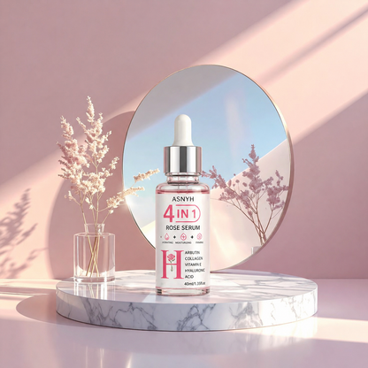 Sérum Facial 4 en 1 con Rosa ASNYH