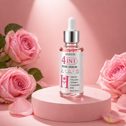Sérum Facial 4 en 1 con Rosa ASNYH