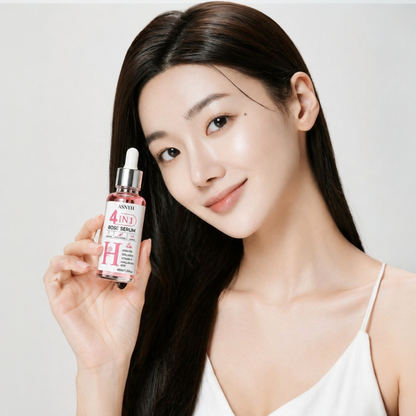 Sérum Facial 4 en 1 con Rosa ASNYH