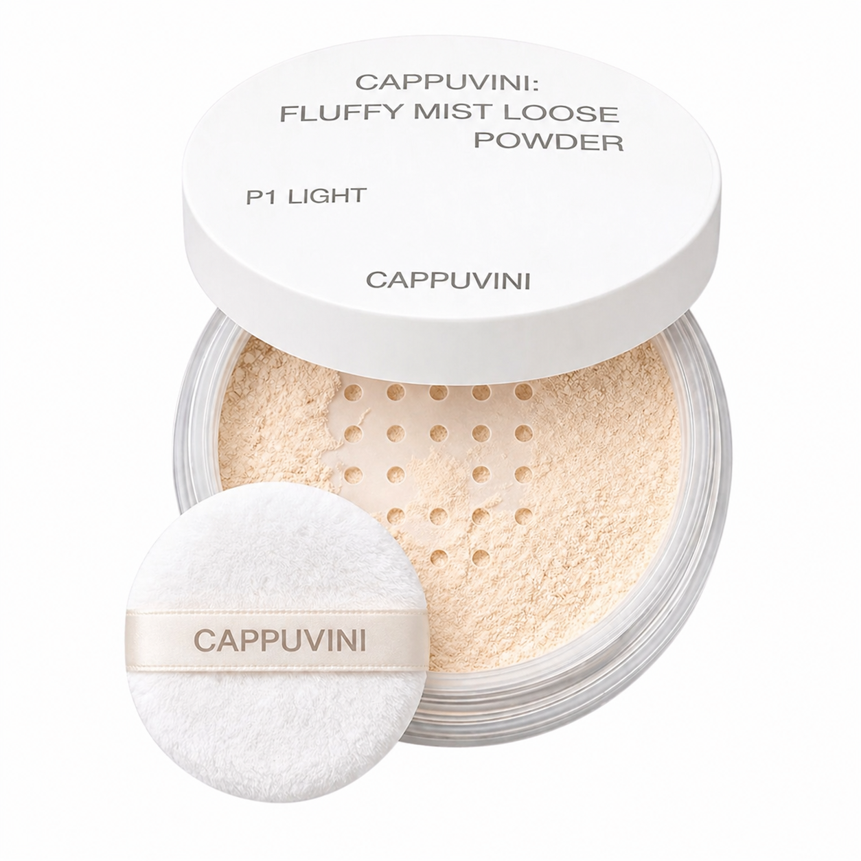 Polvo Suelto Efecto Filtro Cappuvini — Acabado Terciopelo Mate