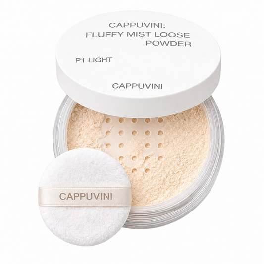 Polvo Suelto Efecto Filtro Cappuvini — Acabado Terciopelo Mate