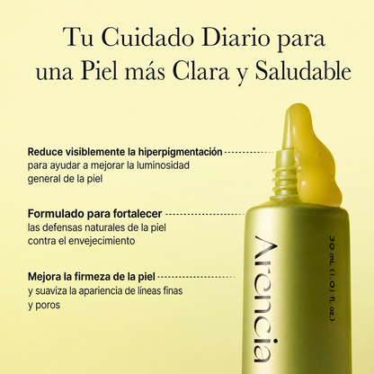 Sérum Booster Vitamina C y Glutatión Shot Arencia
