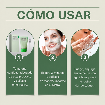 Limpiador y Mascarilla de Arcilla con Tomate Verde Fully Green
