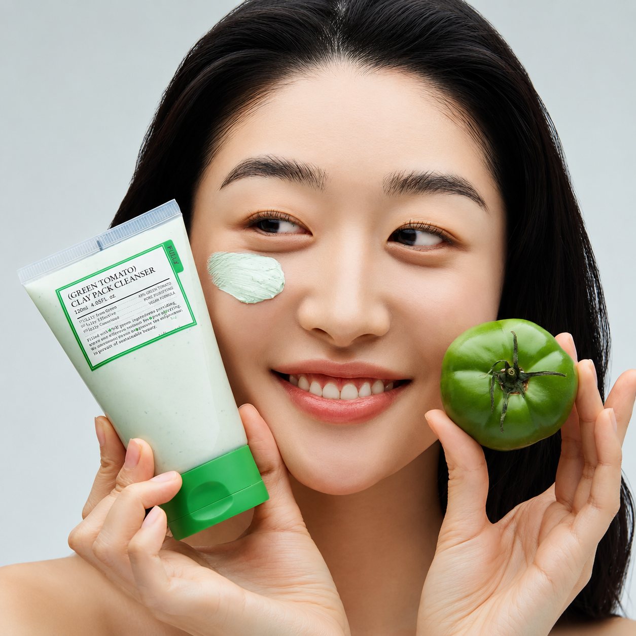Limpiador y Mascarilla de Arcilla con Tomate Verde Fully Green