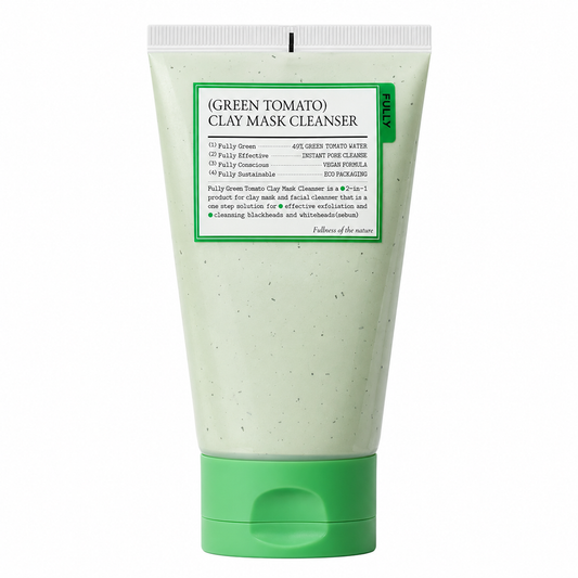 Limpiador y Mascarilla de Arcilla con Tomate Verde Fully Green