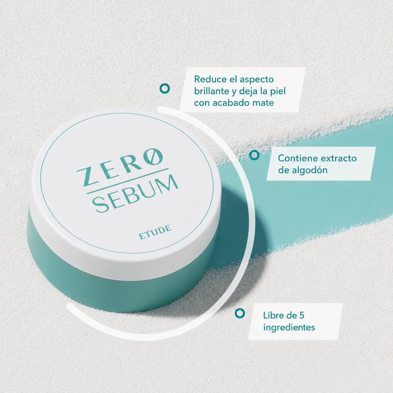 Polvo Mineral Matificante Zero Sebum Etude