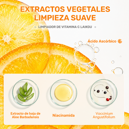 Limpiador Facial Vitamina C Citrus Glow LAIKOU