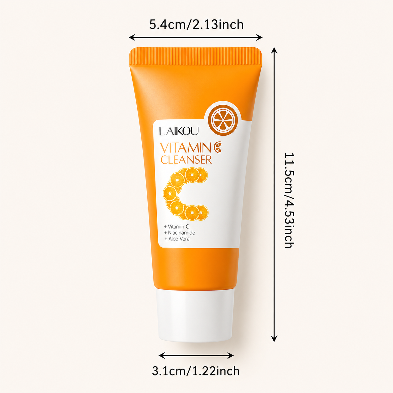 Limpiador Facial Vitamina C Citrus Glow LAIKOU