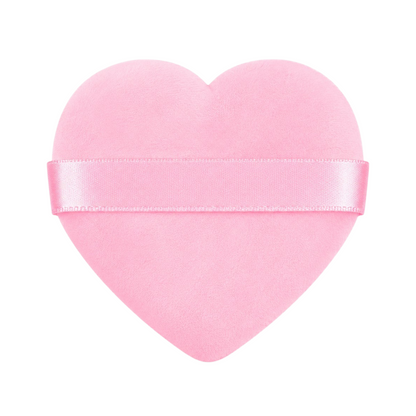 Esponja para polvo Corazón Velvet