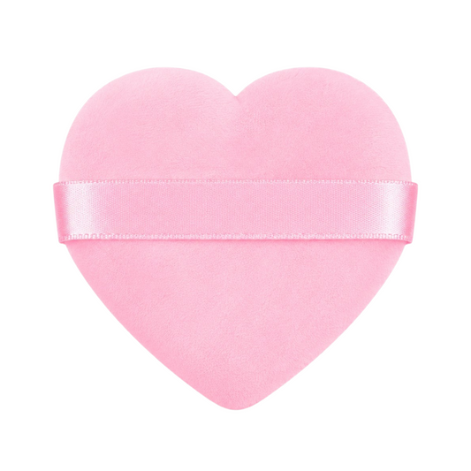 Esponja para polvo Corazón Velvet
