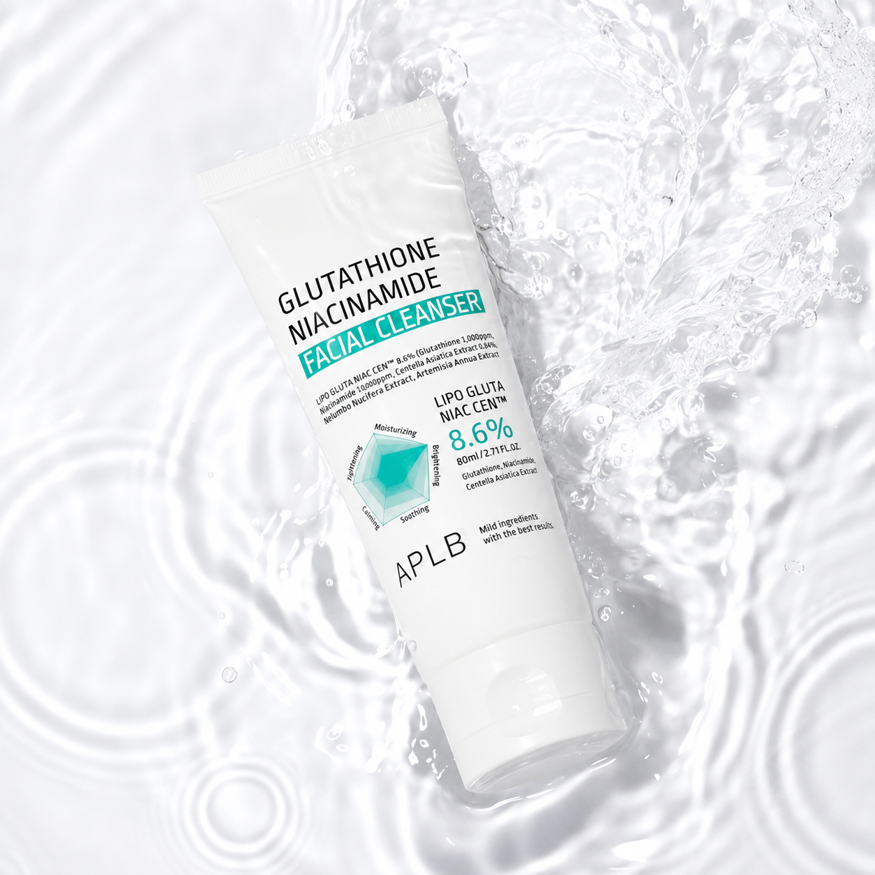Limpiador Facial Glutathione y Niacinamida APLB