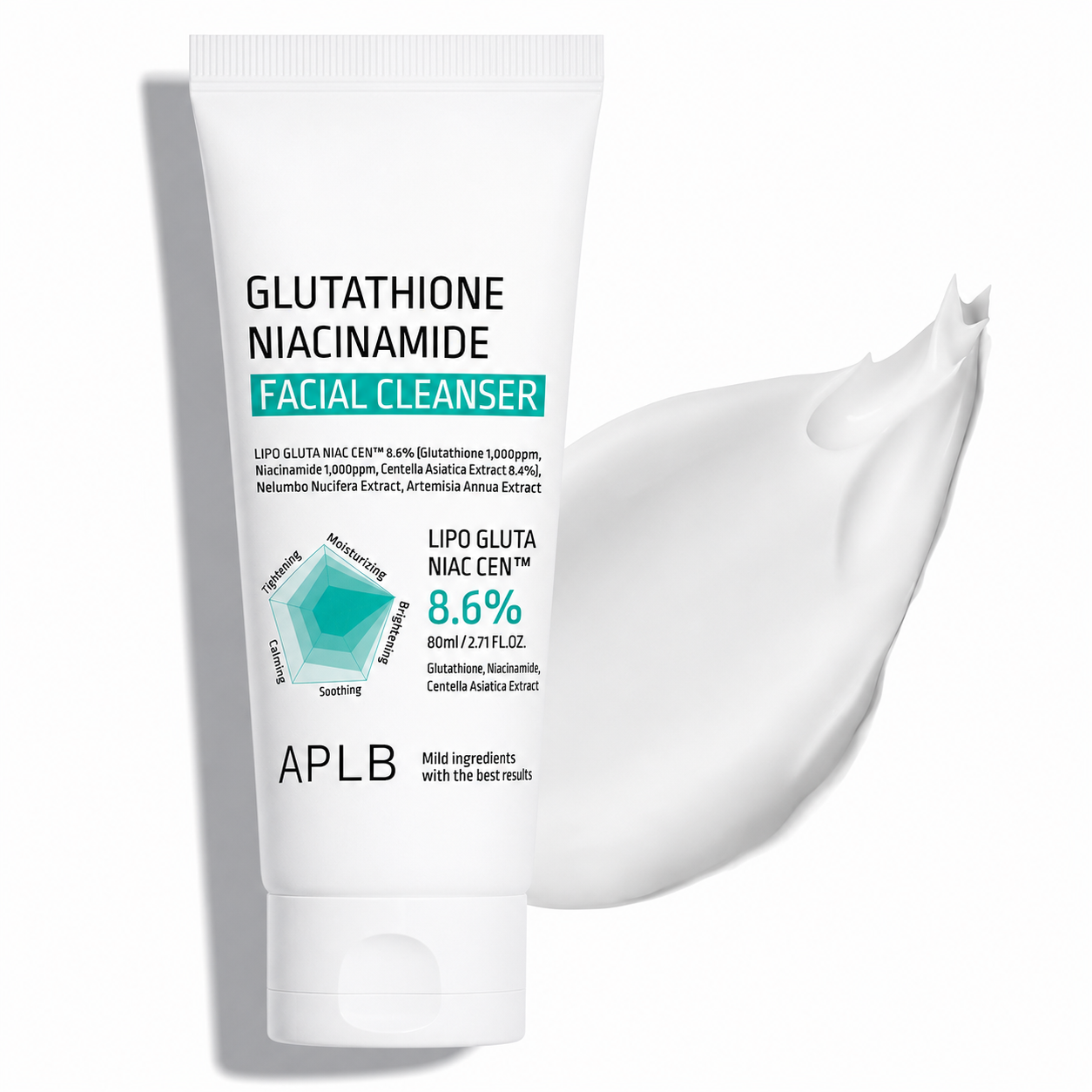 Limpiador Facial Glutathione y Niacinamida APLB