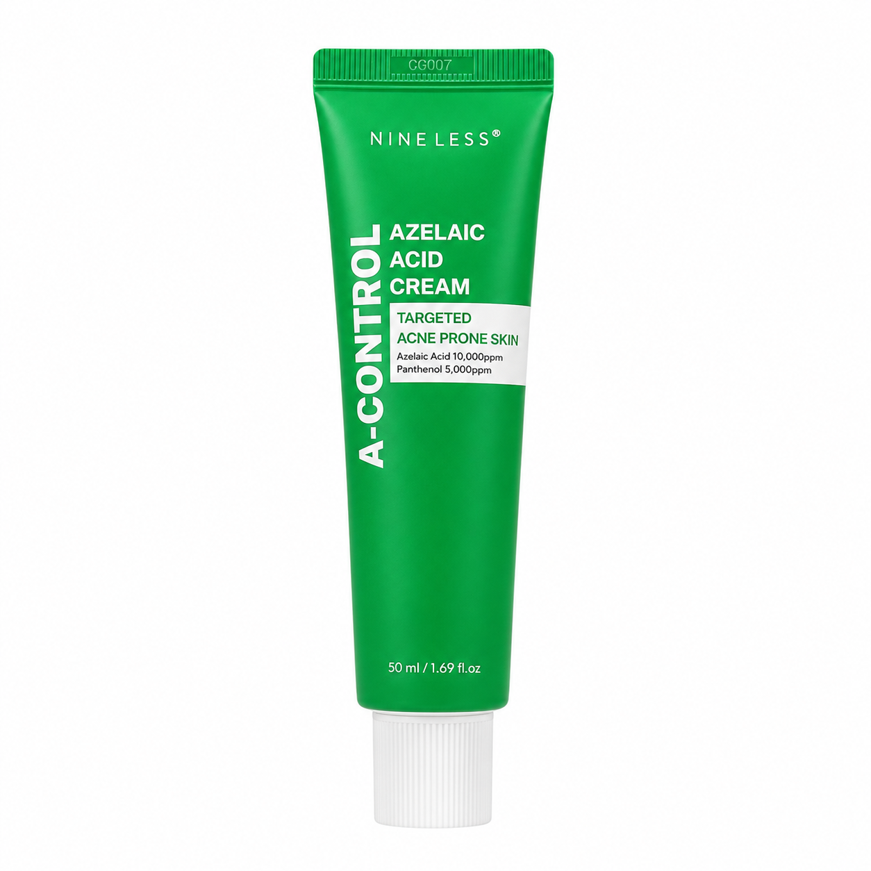 Nineless Crema Ácido Azeláico 10,000 ppm Antiacné y Antimancha