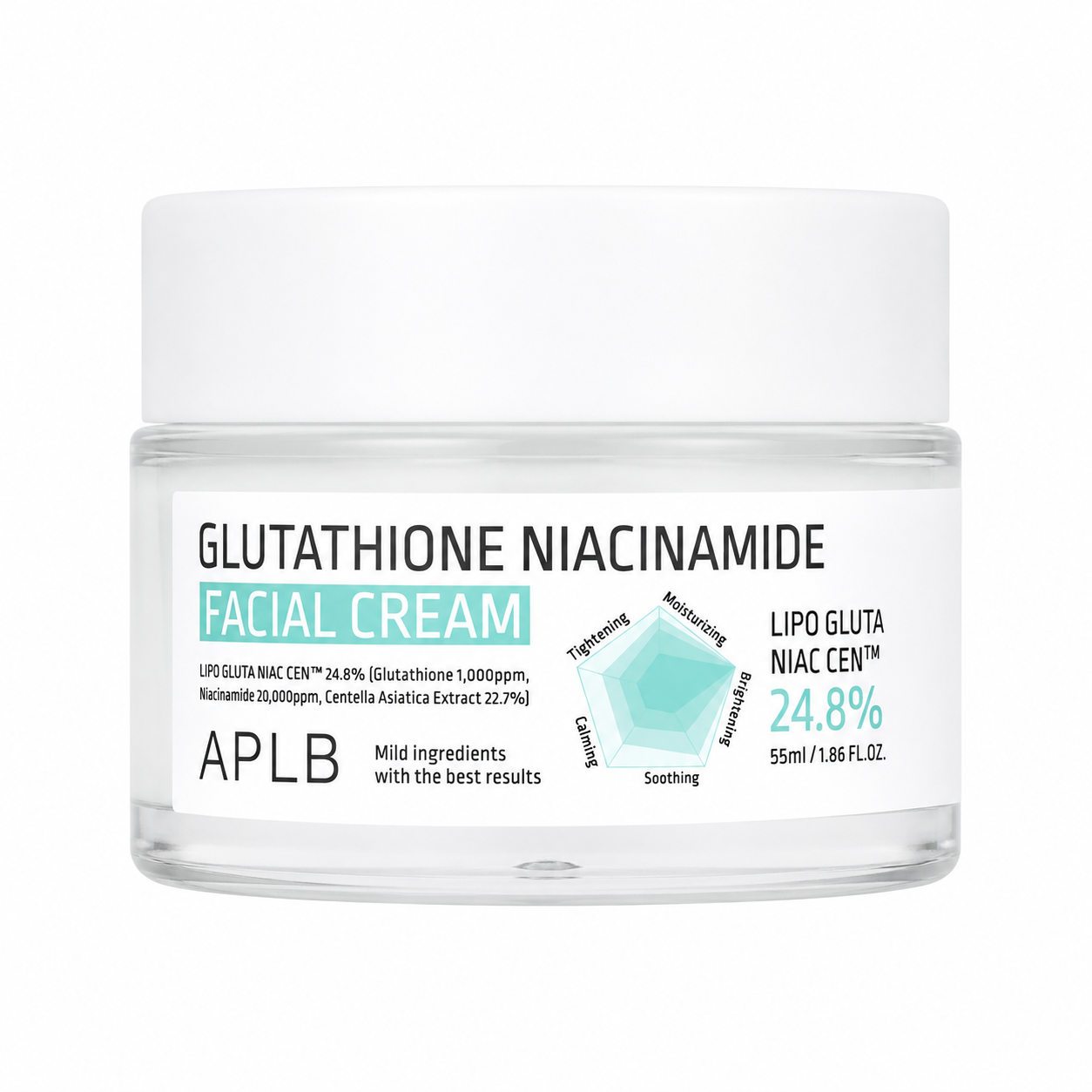 Crema Facial Glutathione & Niacinamide APLB