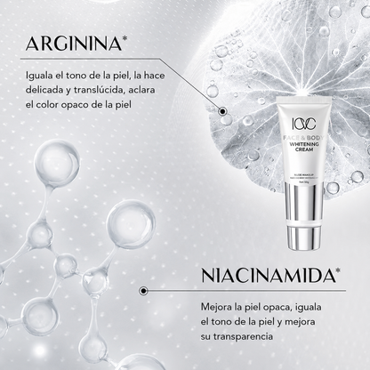 Crema Aclaradora Facial y Corporal Whitening Cream ICVC