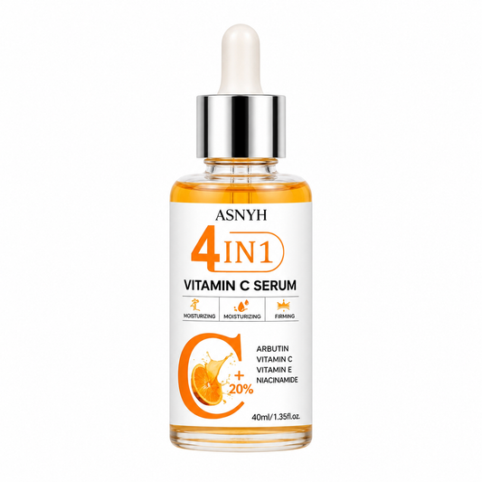 ASNYH Sérum Vitamina C 4 en 1 – Iluminador y Antimanchas