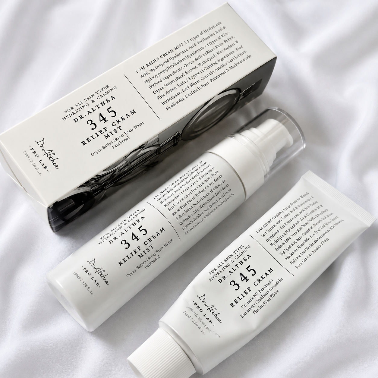 Set Duo Crema y Mist Calmante 345 Relief Dr. Althea 100 ml