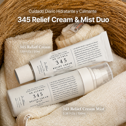 Set Duo Crema y Mist Calmante 345 Relief Dr. Althea 100 ml