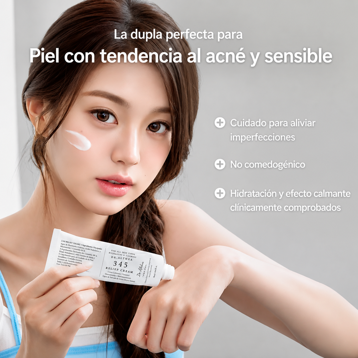 Set Duo Crema y Mist Calmante 345 Relief Dr. Althea 100 ml