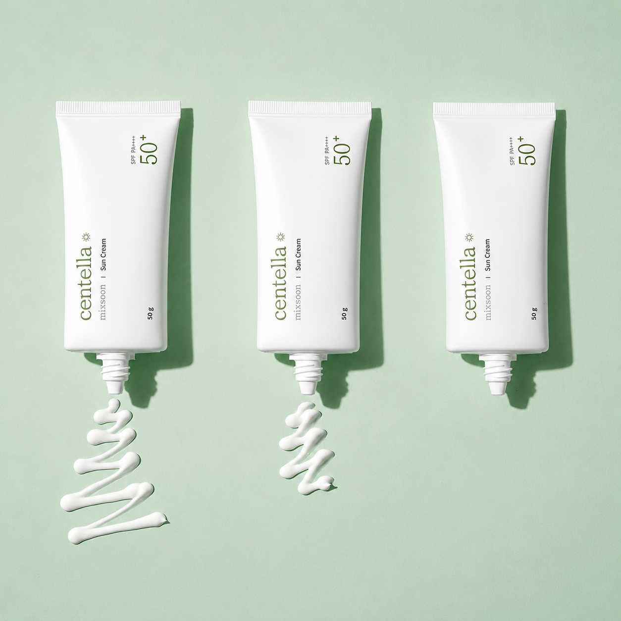 Bloqueador Centella SPF50+ PA++++ Mixsoon