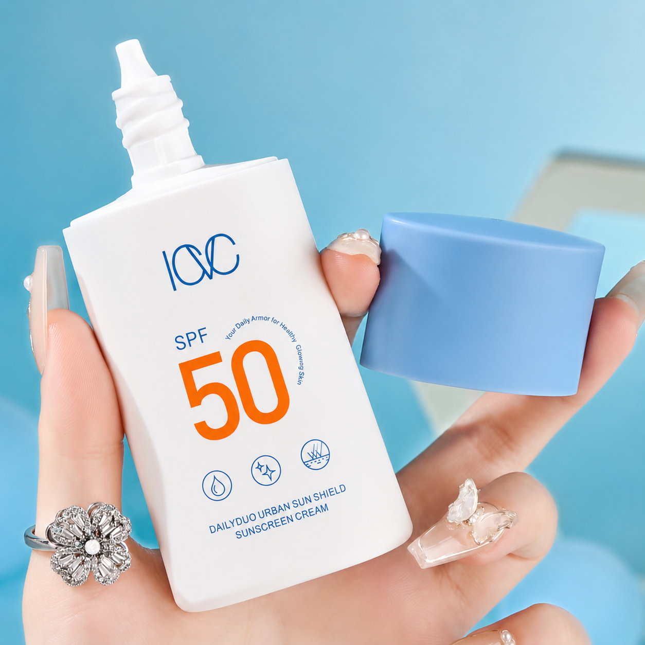 Bloqueador Urban Sun Shield SPF50 Dailyduo ICVC