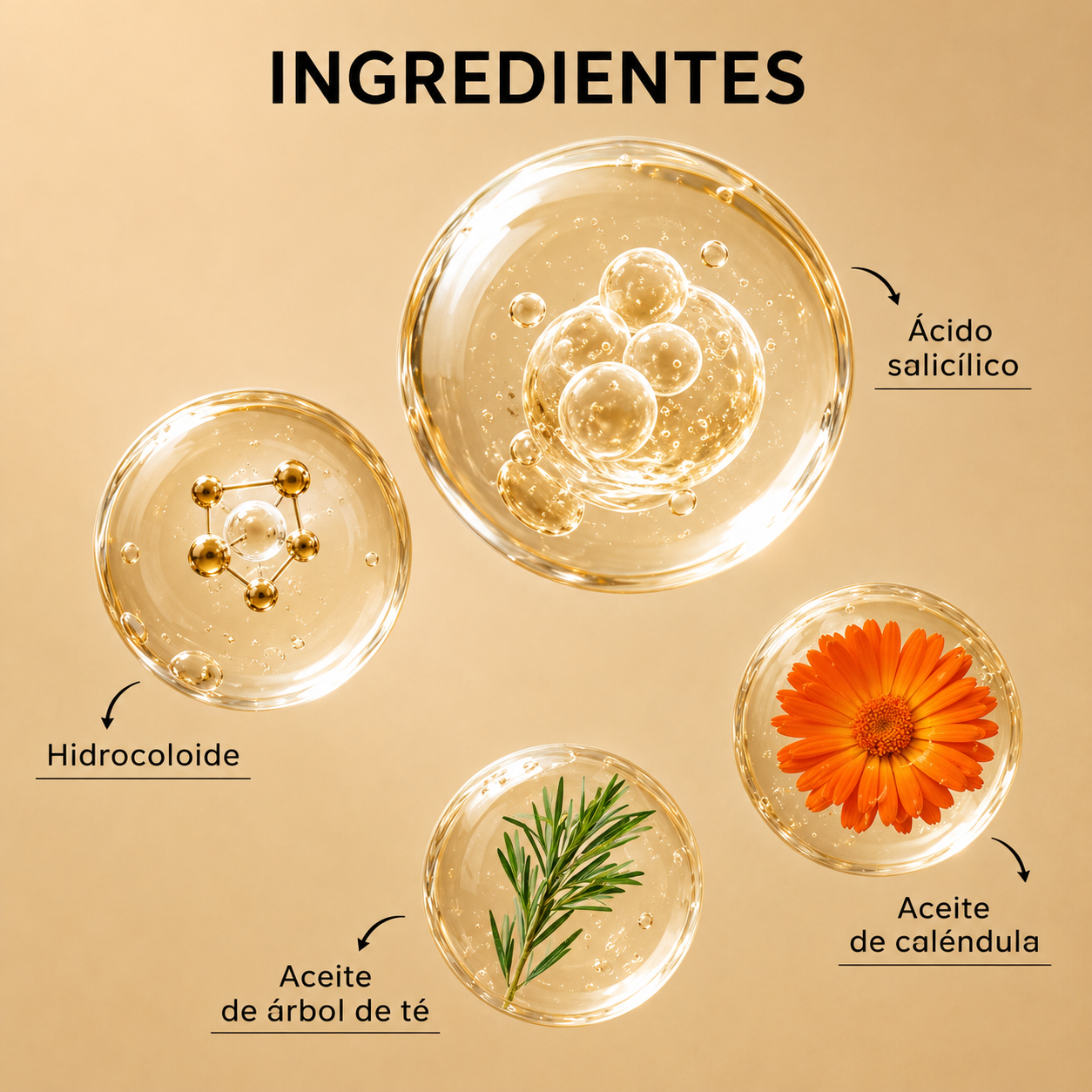 Parches para Acné Hidrocoloide Hello Kitty Sanrio